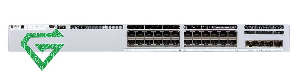 Cisco Catalyst WS-C9300L-24UXG-2Q-A Switch