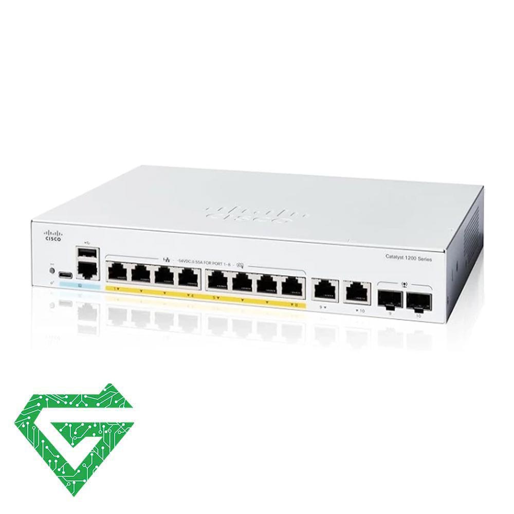 Cisco Catalyst WS-C1200-8FP-2G Switch