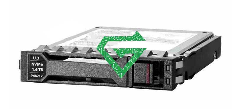 HPE 1.6TB NVMe GEN4 MU SFF BC U.3 Static MV SSD