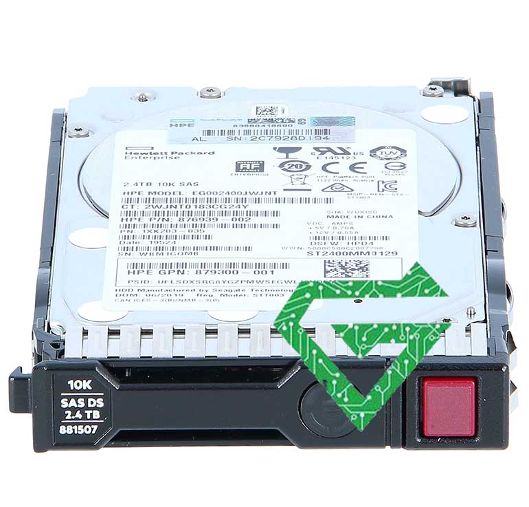 HPE 2.4TB SAS 12G 10K SFF BC 512e MV HDD BULK