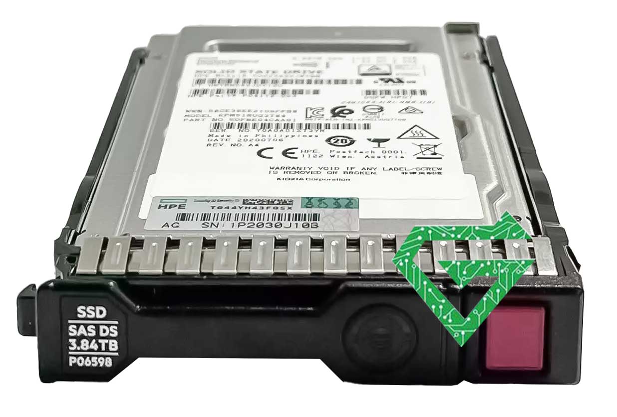 HPE 3.84TB SAS 12G RI SFF BC Value MV SSD