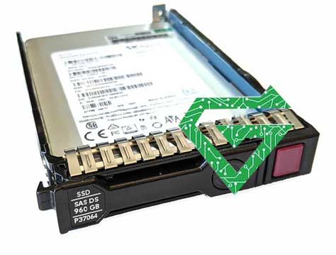 HPE 960GB SAS 12G RI SFF SC Value SAS MV SSD